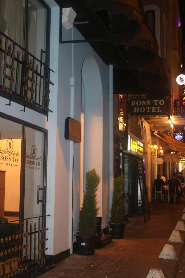 Hotel Boss To Taksim Stambuł Zewnętrze zdjęcie