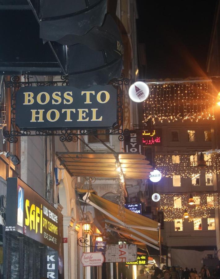 Hotel Boss To Taksim Stambuł Zewnętrze zdjęcie